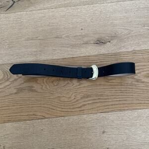 B-Low The Belt Leather Belt Size XS Black Gold